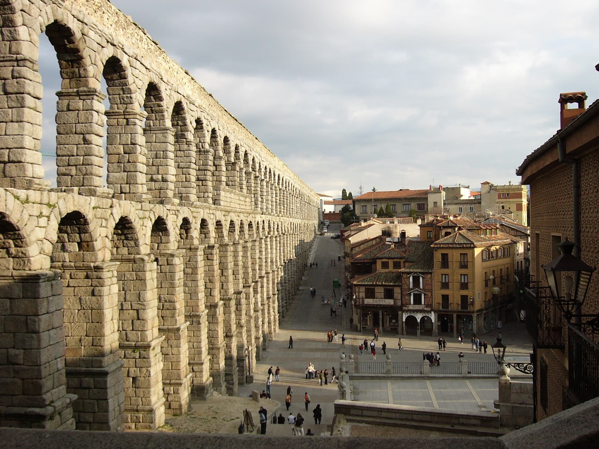 Vista de Segòvia, Aqüeducte de Segòvia